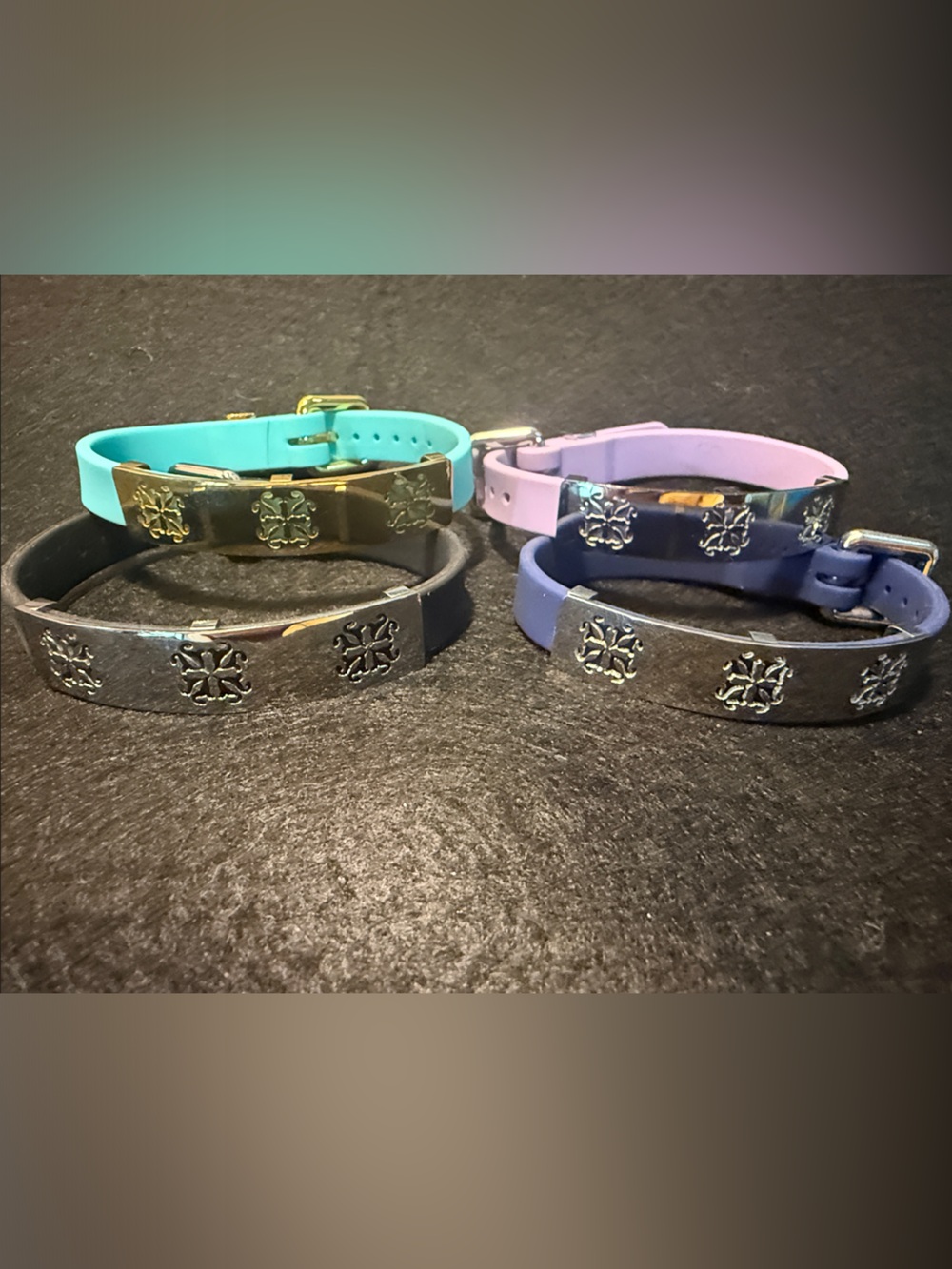 Rustic Cuff bracelet lot of 4